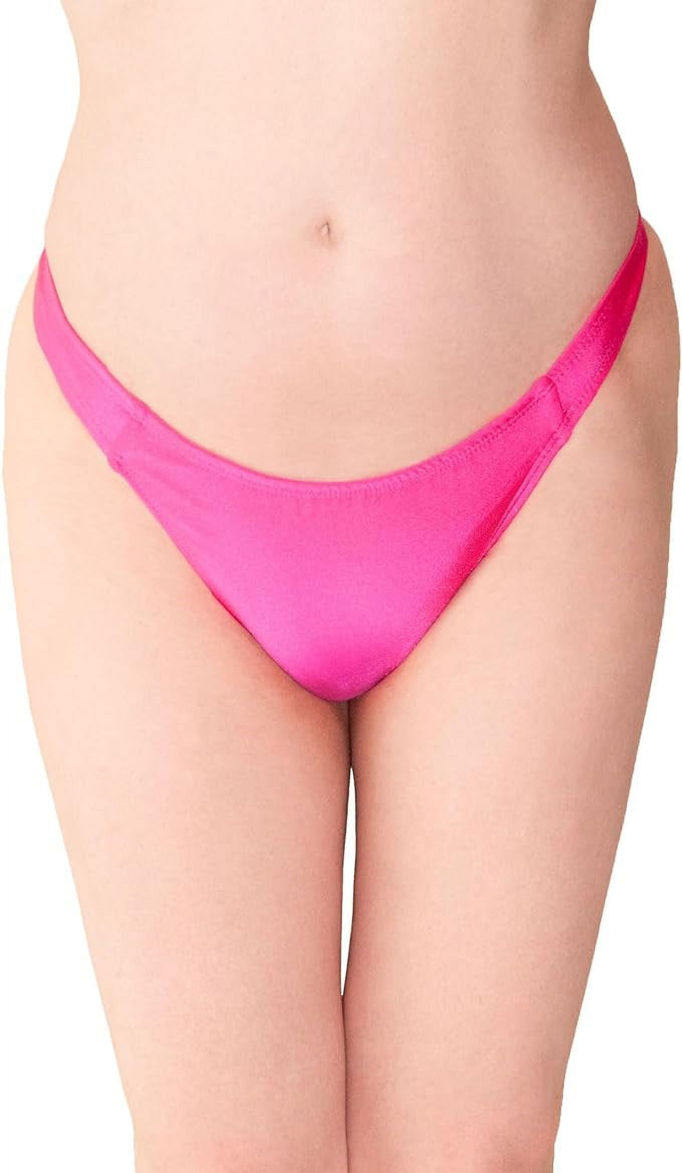 Glamour Boutique's Gaff Thong Underwear Male-to-Female Tucking Panties  (X-Small, Pink) 