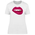 thumbnail image 1 of Glamour Lips Doodle Tee Women's -Image by Shutterstock, 1 of 2