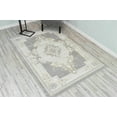 thumbnail image 1 of Glamour Thick Plush Oriental Area Rug Traditional Carpet Floral Medallion Design-206 (2'6"x3'9",Frost), 1 of 2