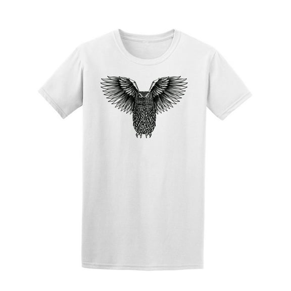 Glamour Owl Wing Tee Men's -Image by Shutterstock