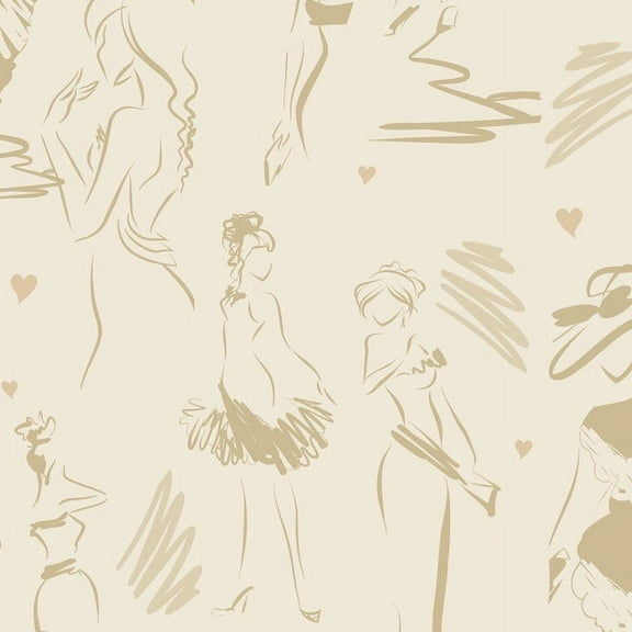 Glamour Peel & Stick Wallpaper