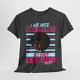 thumbnail image 1 of Glamour Queen Unisex Heavy Cotton Tee "I Will Need Bail Money" in Dark Heather, 1 of 5