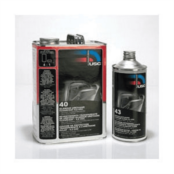 USC 40 Glamour Urethane Clearcoat 4.2 VOC High Gloss