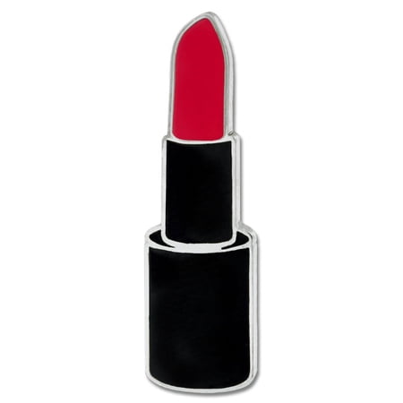 Glamourous Red Lipstick Make-Up Cosmetics Trendy Enamel Lapel Pin