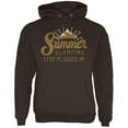 thumbnail image 1 of Glamping Plugged In Mens Hoodie Brown X-LG, 1 of 1