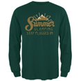 thumbnail image 1 of Glamping Plugged In Mens Long Sleeve T Shirt Forest Green LG, 1 of 1