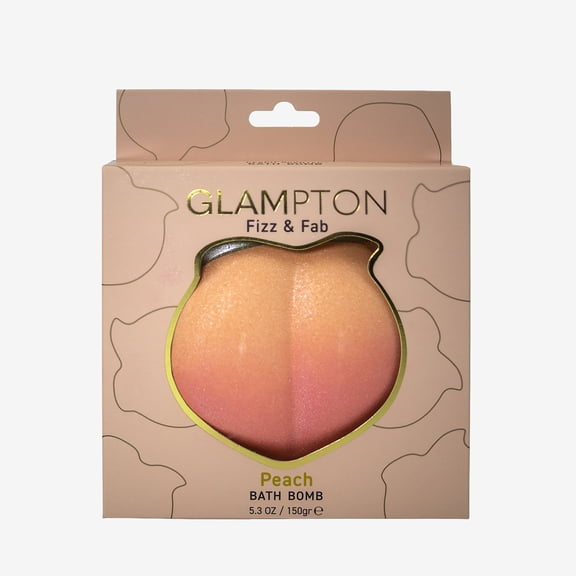 Glampton Bath Bomb 5.3 oz - Peach