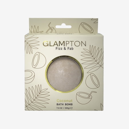 Glampton Bath Bomb 7 oz - Coconut