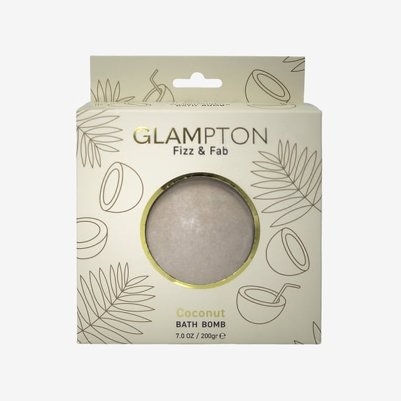 Glampton Bath Bomb 7 oz - Coconut