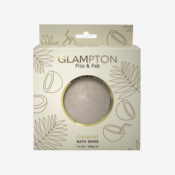 Glampton Bath Bomb 7 oz - Coconut
