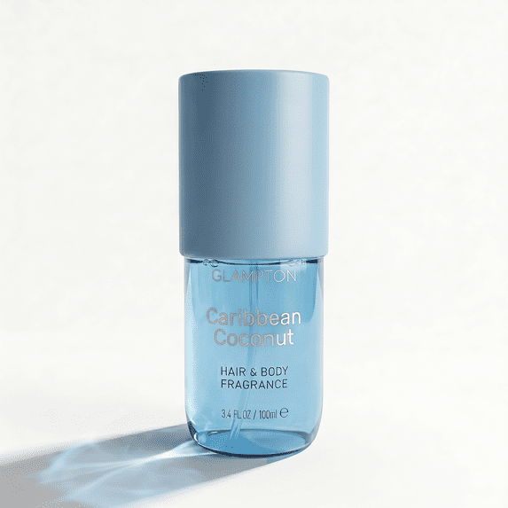 Glampton Caribbean Coconut Hair & Body Fragrance 3.4 oz