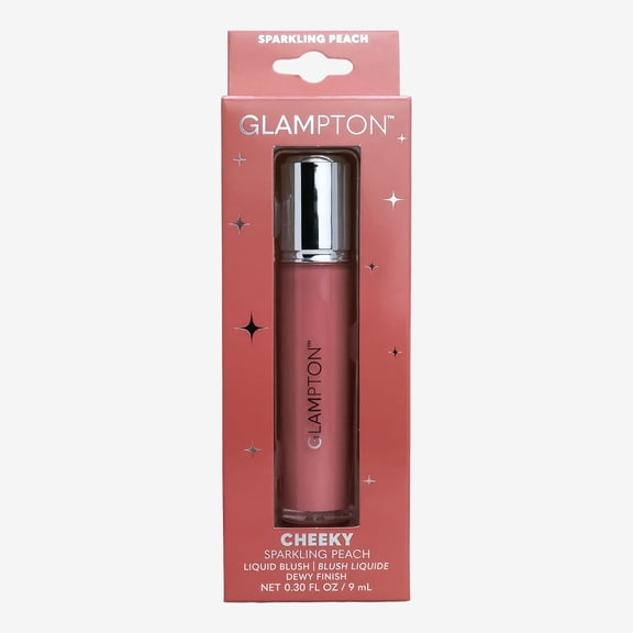 Glampton Cheeky Liquid Blush .3 oz - Sparkling Peach