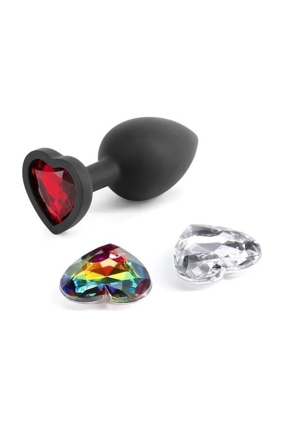 Xchange Heart Anal Plug Small