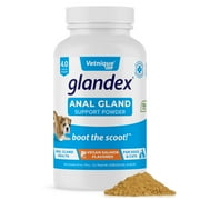 Glandex Dog & Cat Anal Gland Fiber Supplement Vegan Powder 4.0oz with Pumpkin & Digestive Enzymes - Boot the Scoot - by Vetnique Labs…