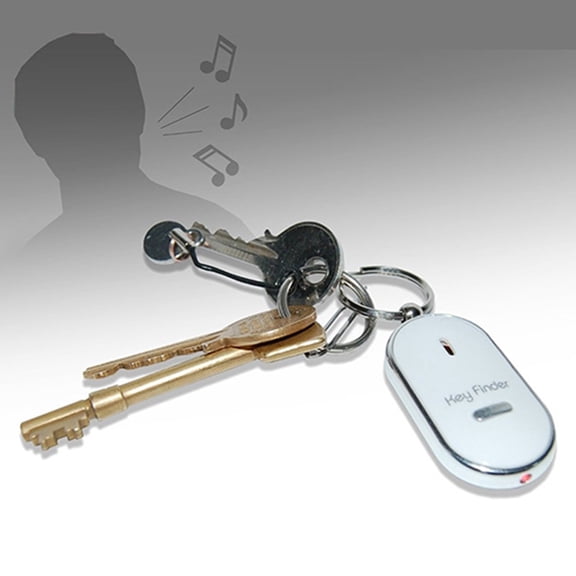Glaorek Whistle Key Finder, Flashing Beeping Remote Lost Key Locator Keyring with LED Torch, Key Finder for Keys Wallets