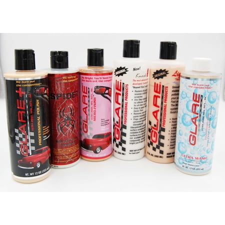 Glare Polish Weekender 6 Pk - Complete Shine & Sealant System