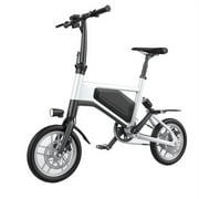 GlareWheel EB-X5 Foldable Electric Bike - White