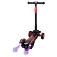 thumbnail image 1 of GlareWheel Smoking Rocket Y-1 Kids Kick Scooter, Black, 1 of 4