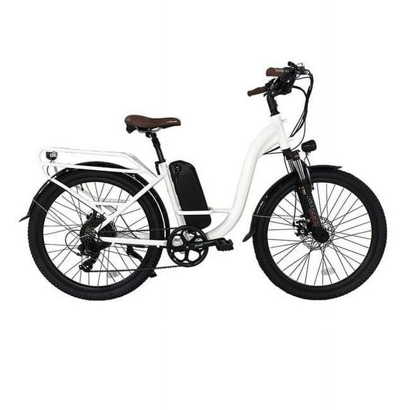 Glarewheel EB-RUPRO 26 in. Step Through Electric City Bike