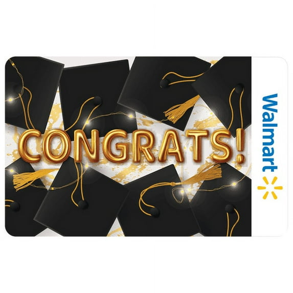 Glaring Grad Walmart Gift Card