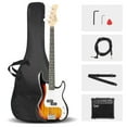 thumbnail image 1 of Glarry 45 inch Full Size Electric Bass Guitar Bundle with Amp, Connecting Wire and Spanner Tool, 3-Colors Available, 1 of 6