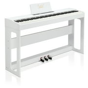 Glarry 88 Keys Digital Piano Full Weighted Keyboards for Kids Beginner
