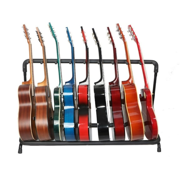 Glarry 9 Holder Guitar Stand Display Rack for Guitar