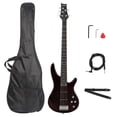 thumbnail image 1 of Glarry Beginner 4-String Electric Bass Guitar with Accessories, 1 of 6