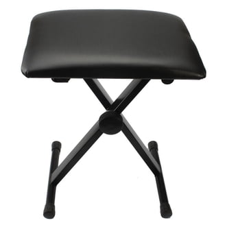 Liquid Keyboard Adjustable Keyboard Bench Piano Stool - Thick Padded Cushion Seat ...