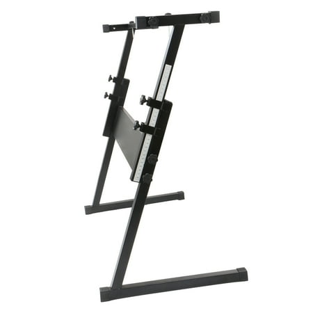 Glarry Z-Shape Adjustable Electric Piano Rack Stand
