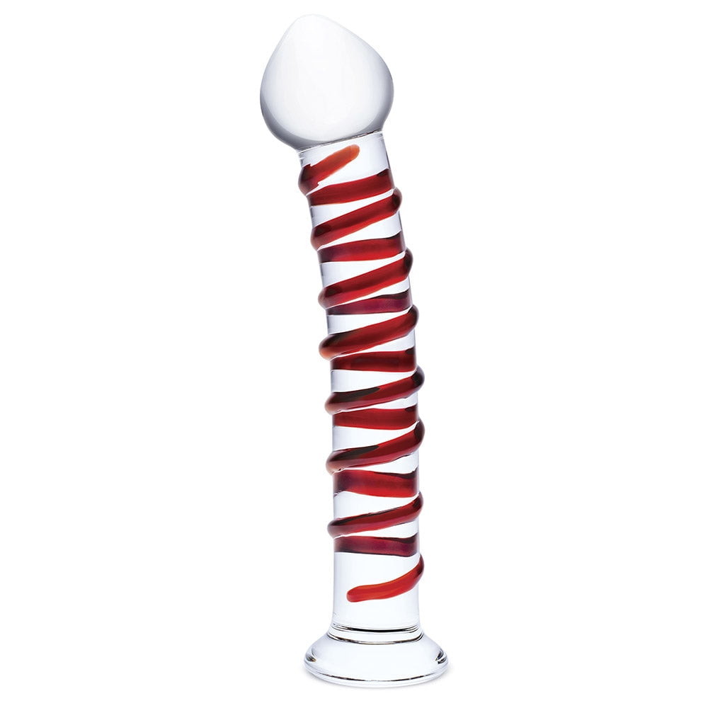 mr clear sex toy Glas Mr. Swirly 8