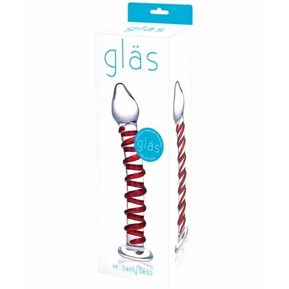 Glas Mr Swirly Spiral Glass Dildo