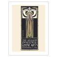 thumbnail image 1 of Glasgow Institute of Fine Arts - The Modern Poster Series - Germany - Vintage Art Exhibition Poster c.1897 - Bamboo Fine Art 290gsm Paper Print (Unframed) 18x24in, 1 of 4