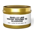 thumbnail image 1 of Glasgow Moving Away Friend Family Tin Candle Gift Decor Vanilla Coffee, 1 of 4