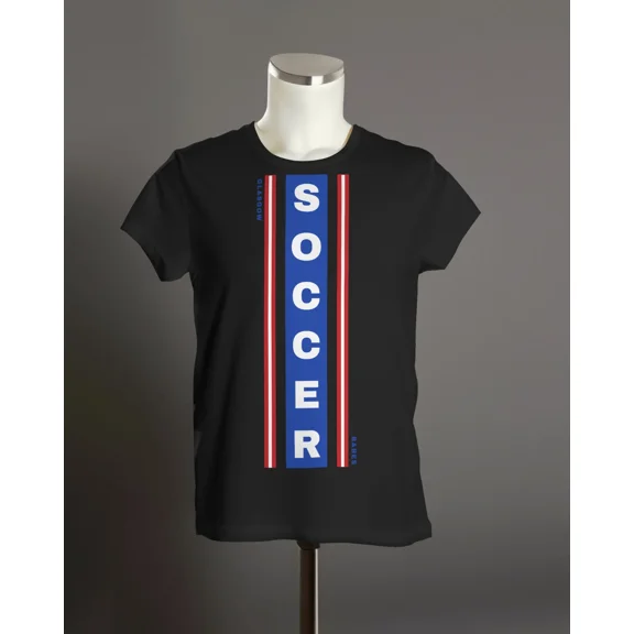 Glasgow Rangers SOCCER Babes T Shirt | Hooligan | Unisex Organic | Centre