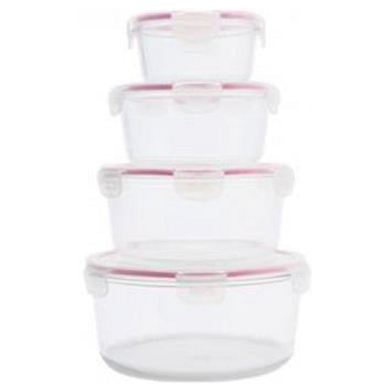 Buy Protetto Air Tight Glass Storage Jar With Steel Clip Lids 500ml
