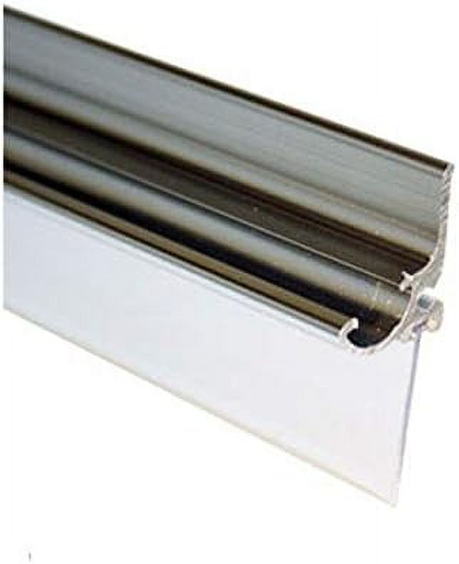 Glass 25" Chrome Framed Shower Door Replacement Drip Rail With Vinyl