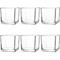 thumbnail image 1 of Glass 4" Square Vases, Set of 6, 1 of 7