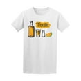 thumbnail image 1 of Glass And Bottle Of Tequila T-Shirt Men -Image by Shutterstock, Male 3X-Large, 1 of 2