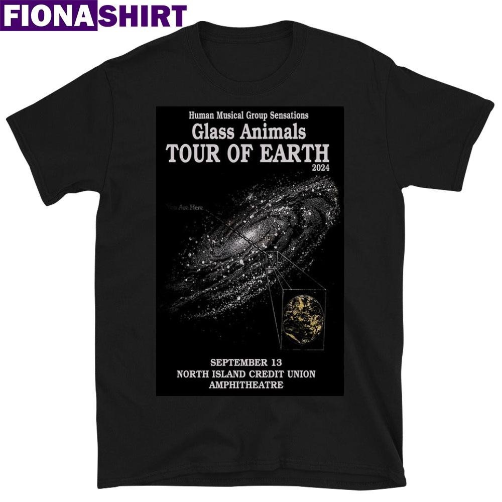 Glass Animals In Chula Vista Ca On September 13 2024 Poster Shirt