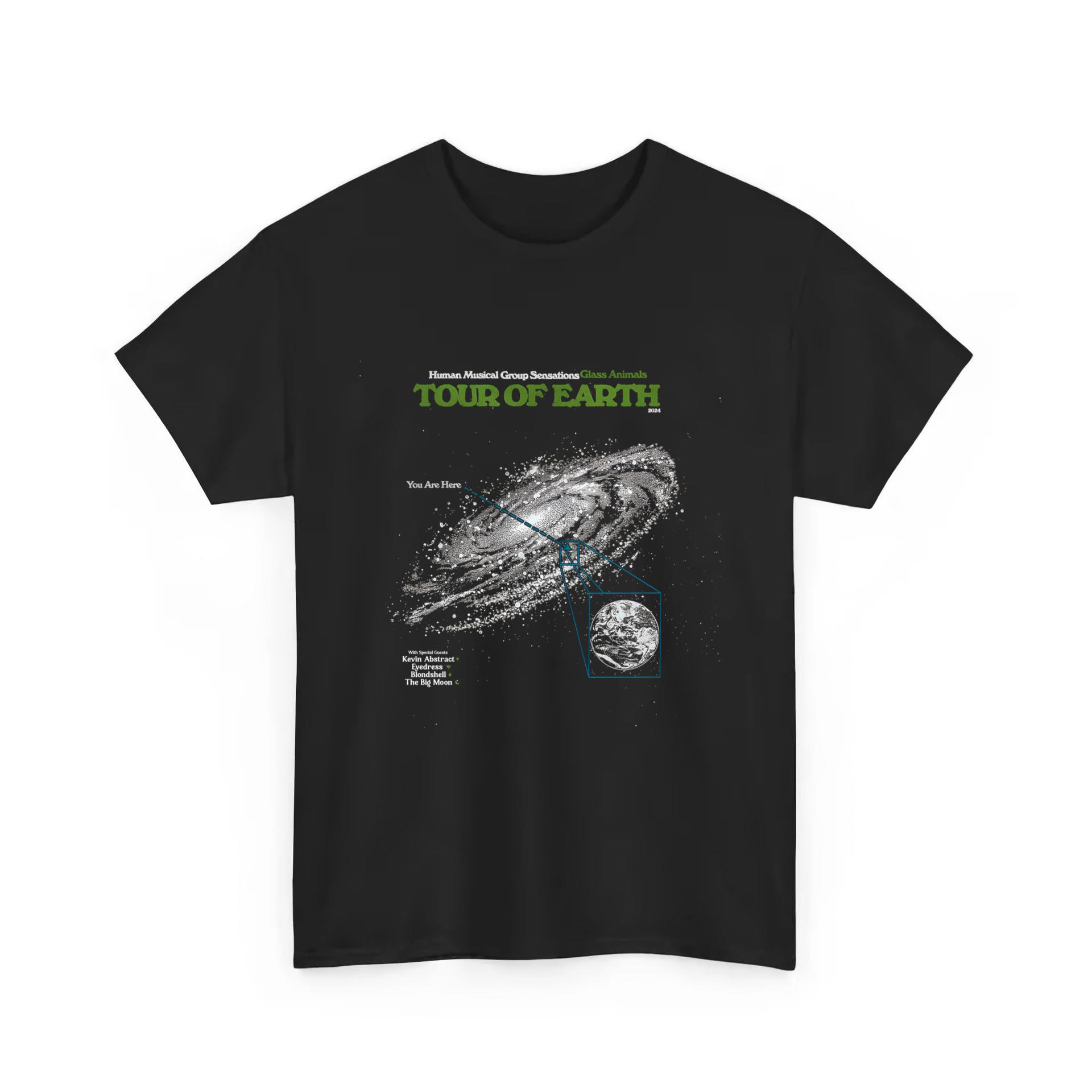 Glass Animals - Tour of Earth 2024 Concert Merchandise, Glass Animals ...