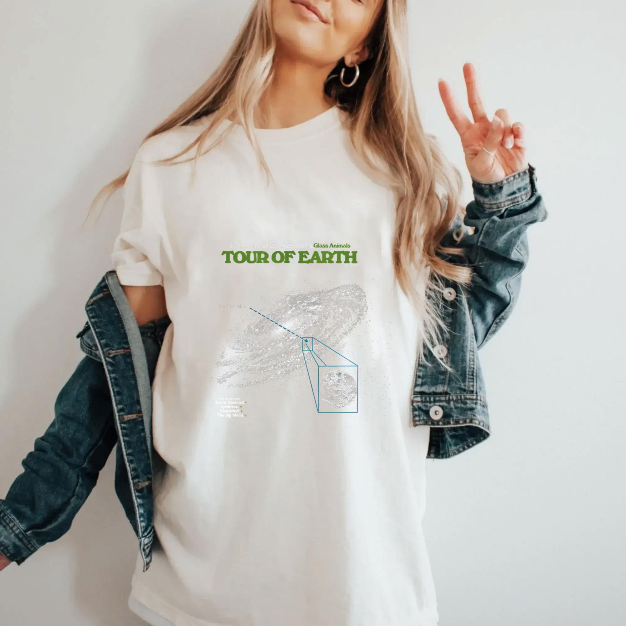 Glass Animals Tour of Earth 2024 SCIEN LUXURY, Glass Animals Band Fan