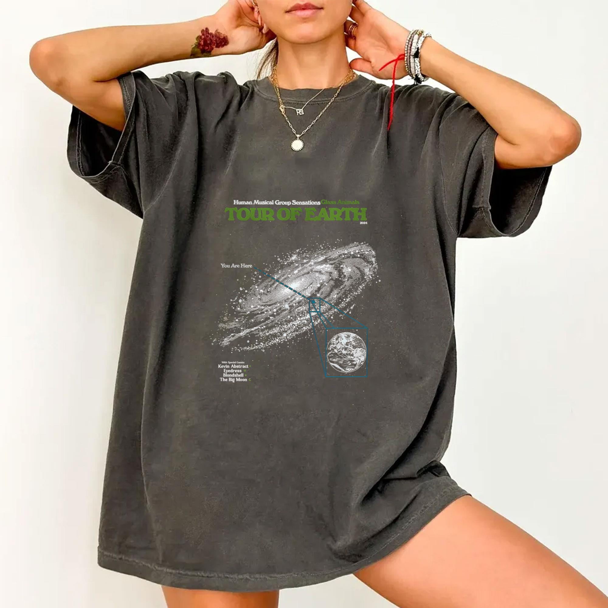 Glass Animals Tour of Earth 2024 SCIEN LUXURY, Glass Animals Band Fan SCIEN LUXURY, Glass