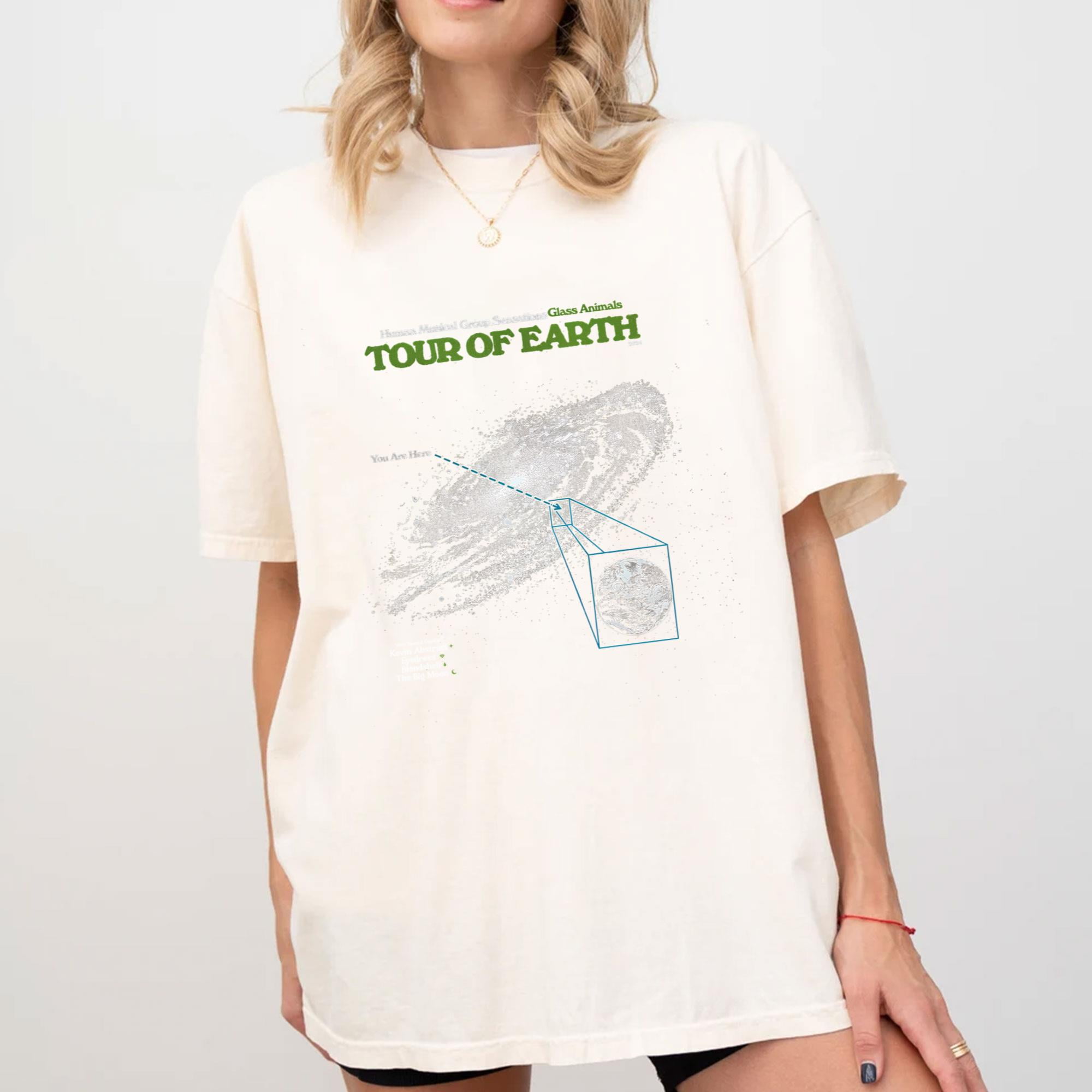 Glass Animals Tour of Earth 2024 SCIEN LUXURY, Glass Animals Band Fan SCIEN LUXURY, Glass