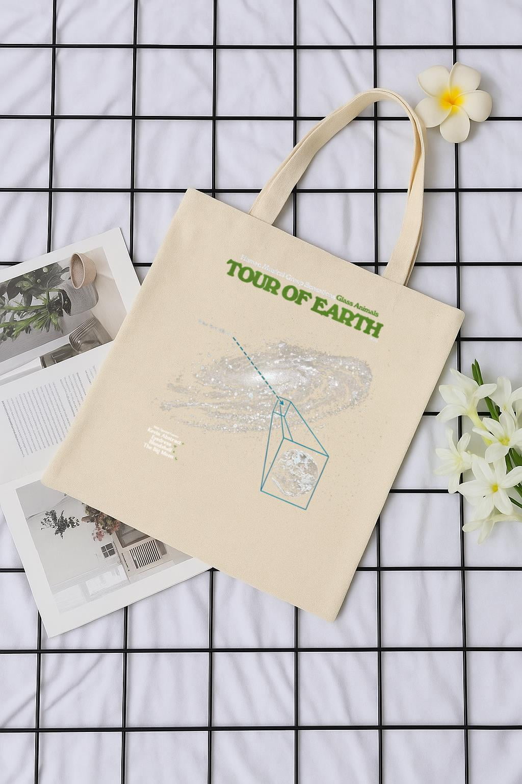 Glass Animals Tour of Earth 2024 Bag Glass Animals Band Fan Bag Glass ...
