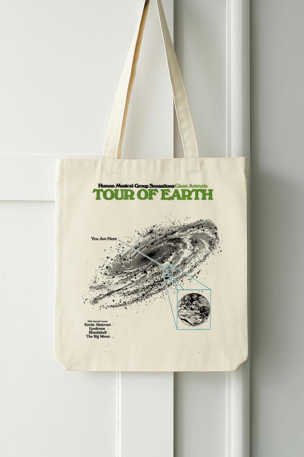 Glass Animals - Tour of Earth 2024 Bag, Glass Animals Band Fan Bag ...