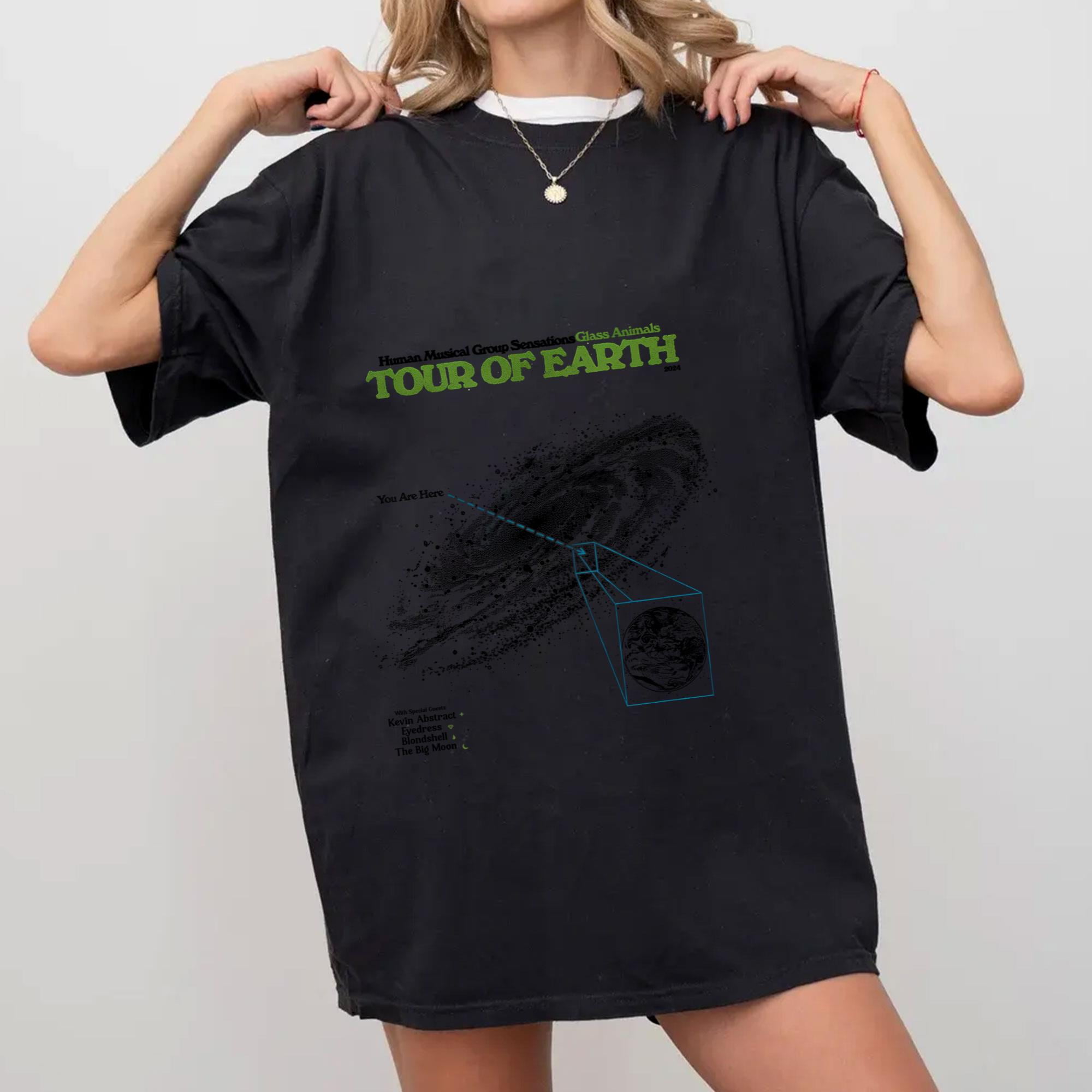 Glass Animals Tour of Earth 2024 S , Glass Animals Band Fan S , Glass
