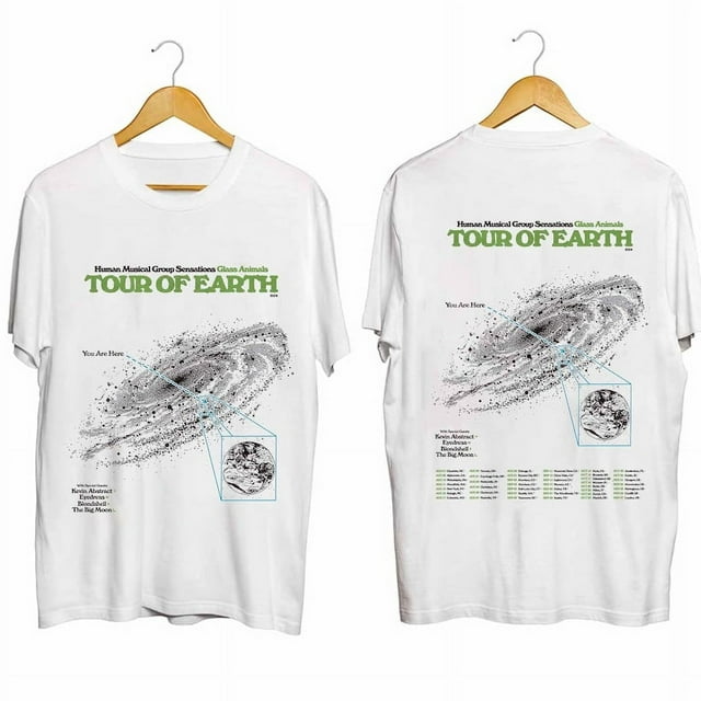 Glass Animals Tour of Earth 2024 S , Glass Animals Band Fan S , Glass
