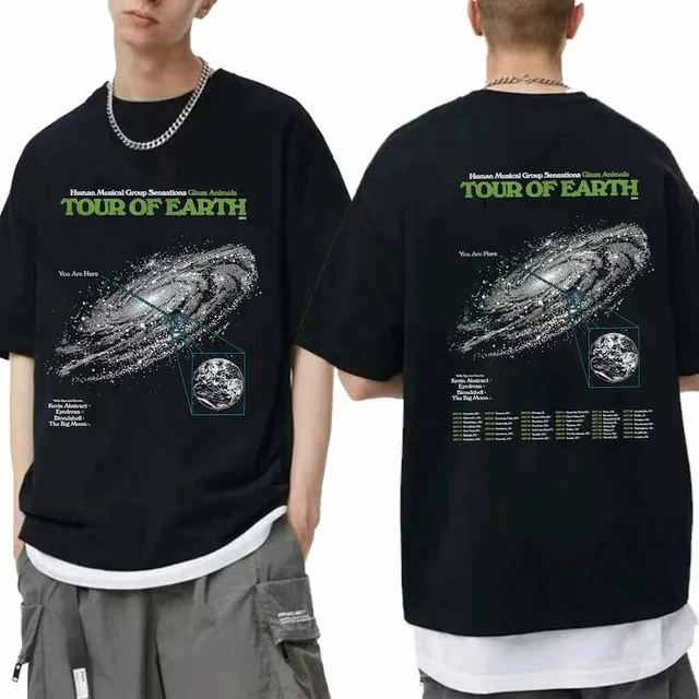 Glass Animals Tour of Earth 2024 Shirt Glass Animals Band Fan Shirt