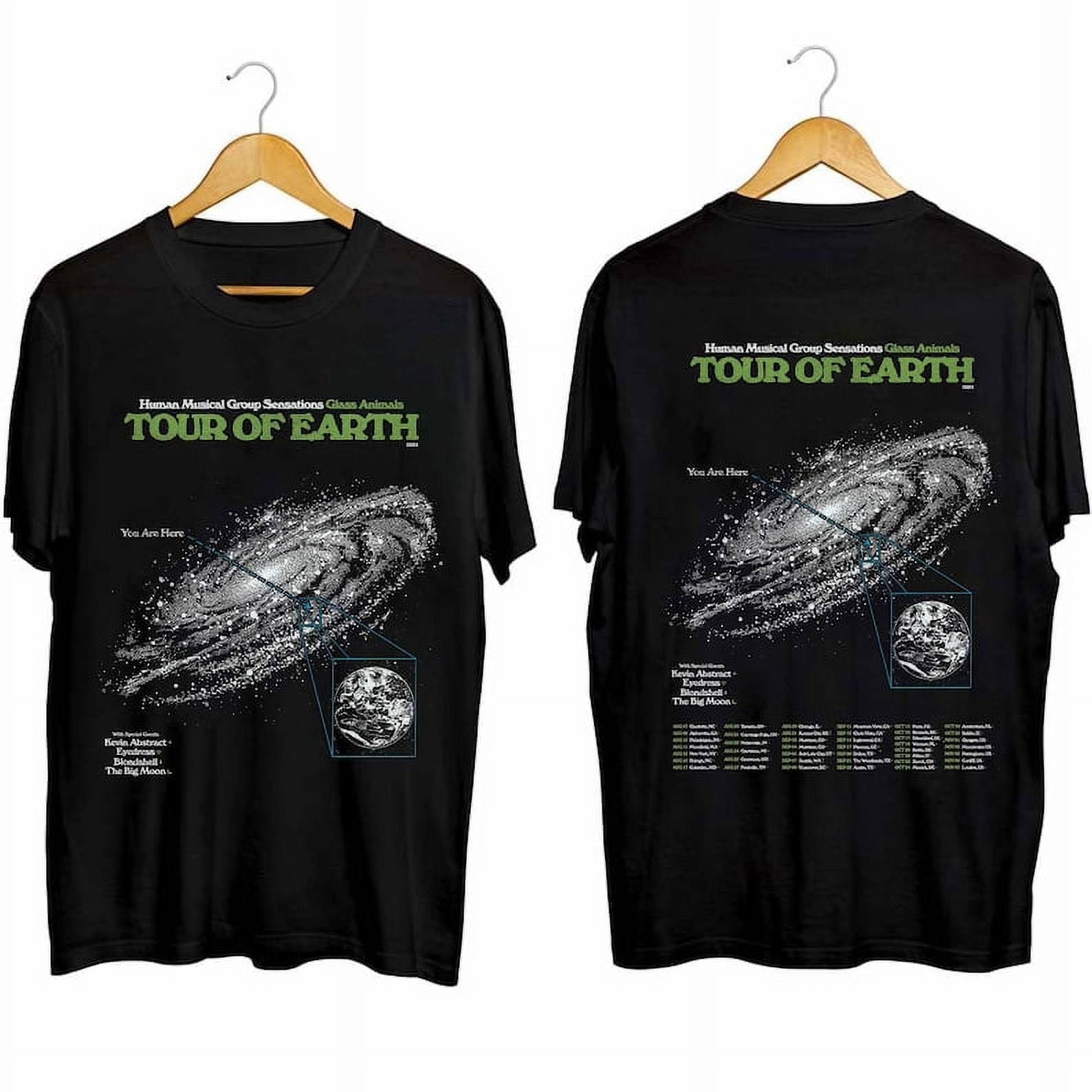 Glass Animals Tour of Earth 2024 Shirt, Glass Animals Band Fan Shirt, Glass Animals 2024